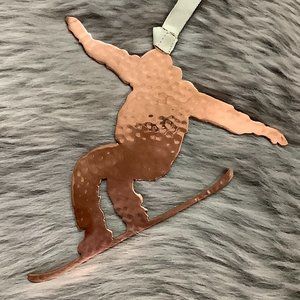 Art Studio Company | Snowboarder Ornament | Copper